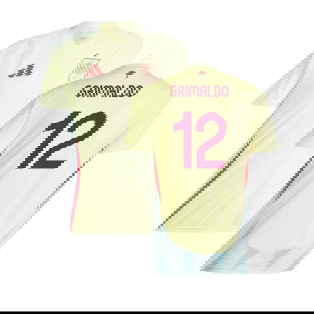 2024-2025 Spain Away Shirt (Grimaldo 12)
