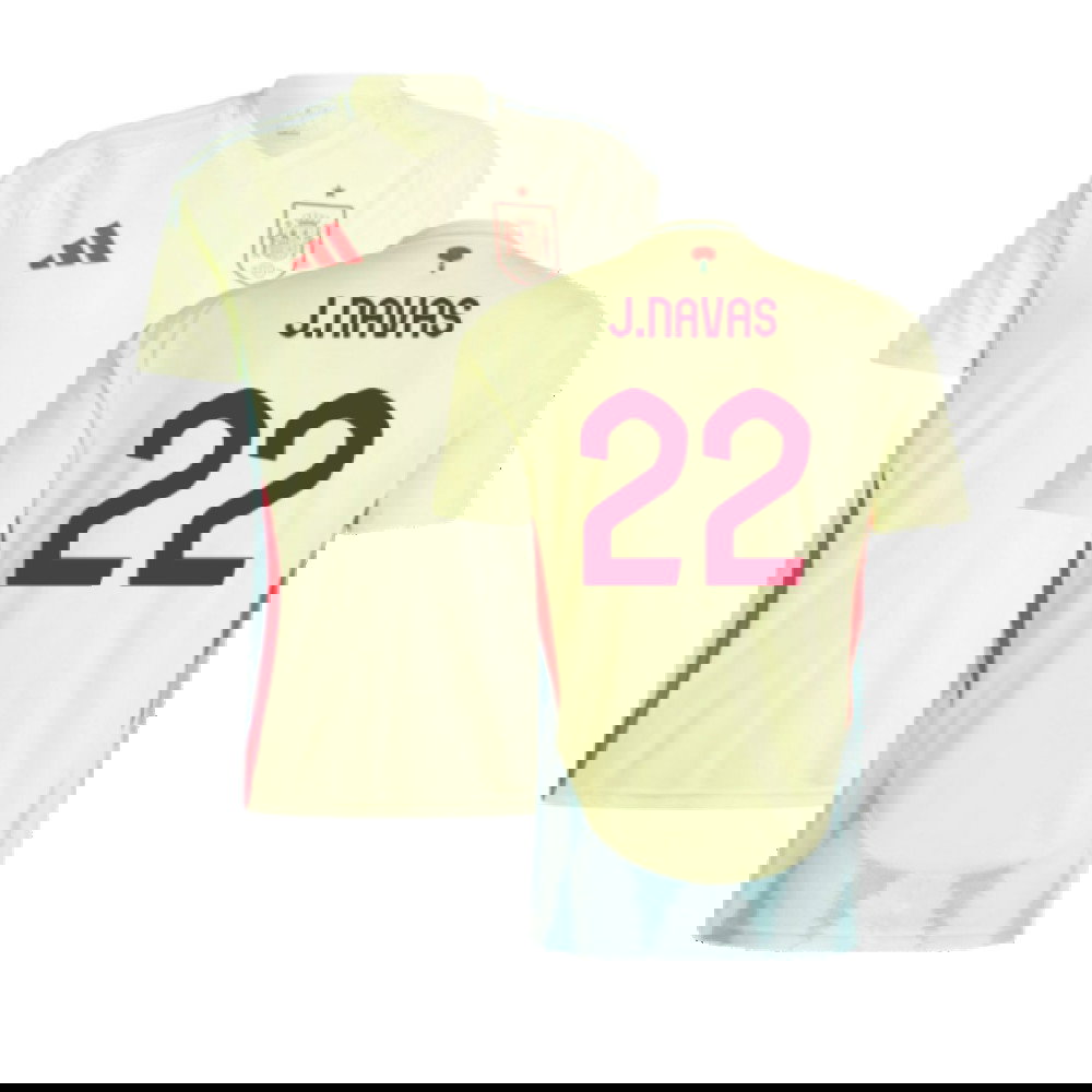 2024-2025 Spain Away Shirt (J.Navas 22)
