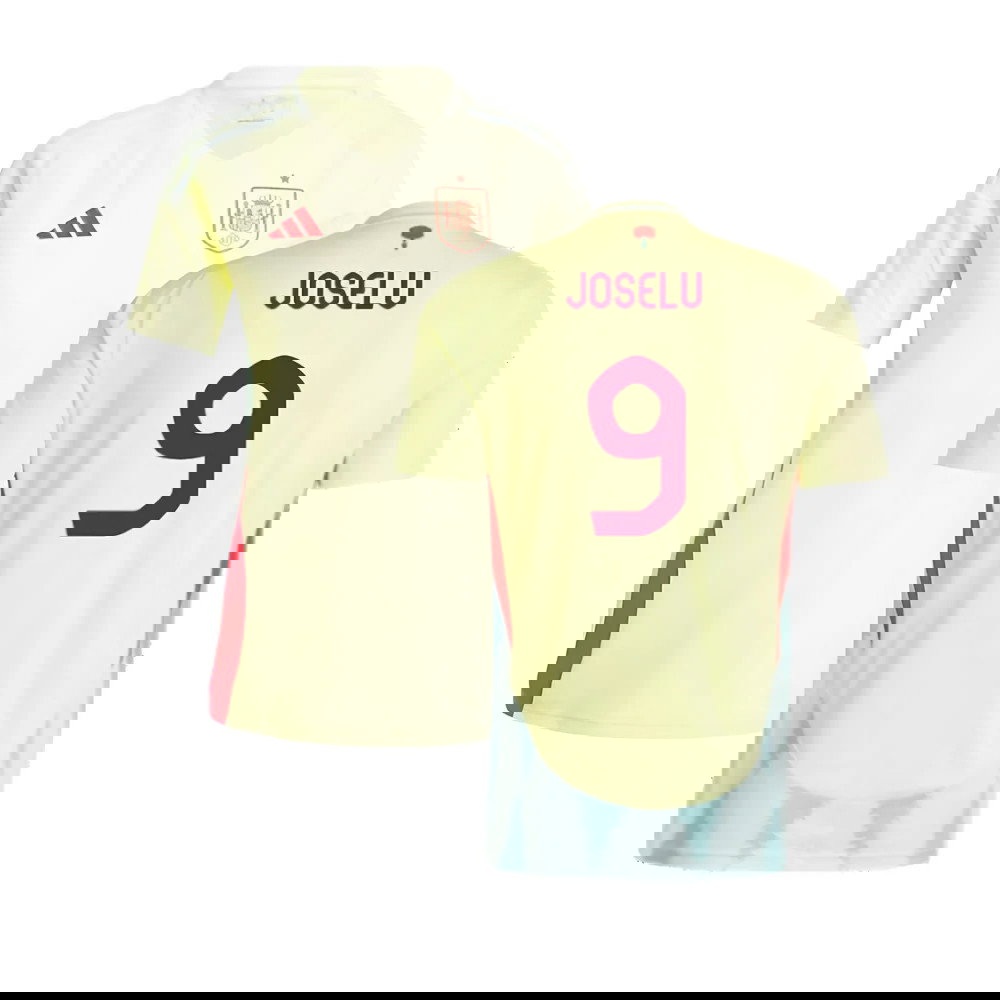 2024-2025 Spain Away Shirt (Ladies) (Joselu 9)