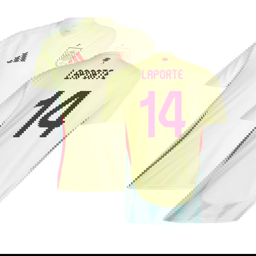 2024-2025 Spain Away Shirt (Laporte 14)
