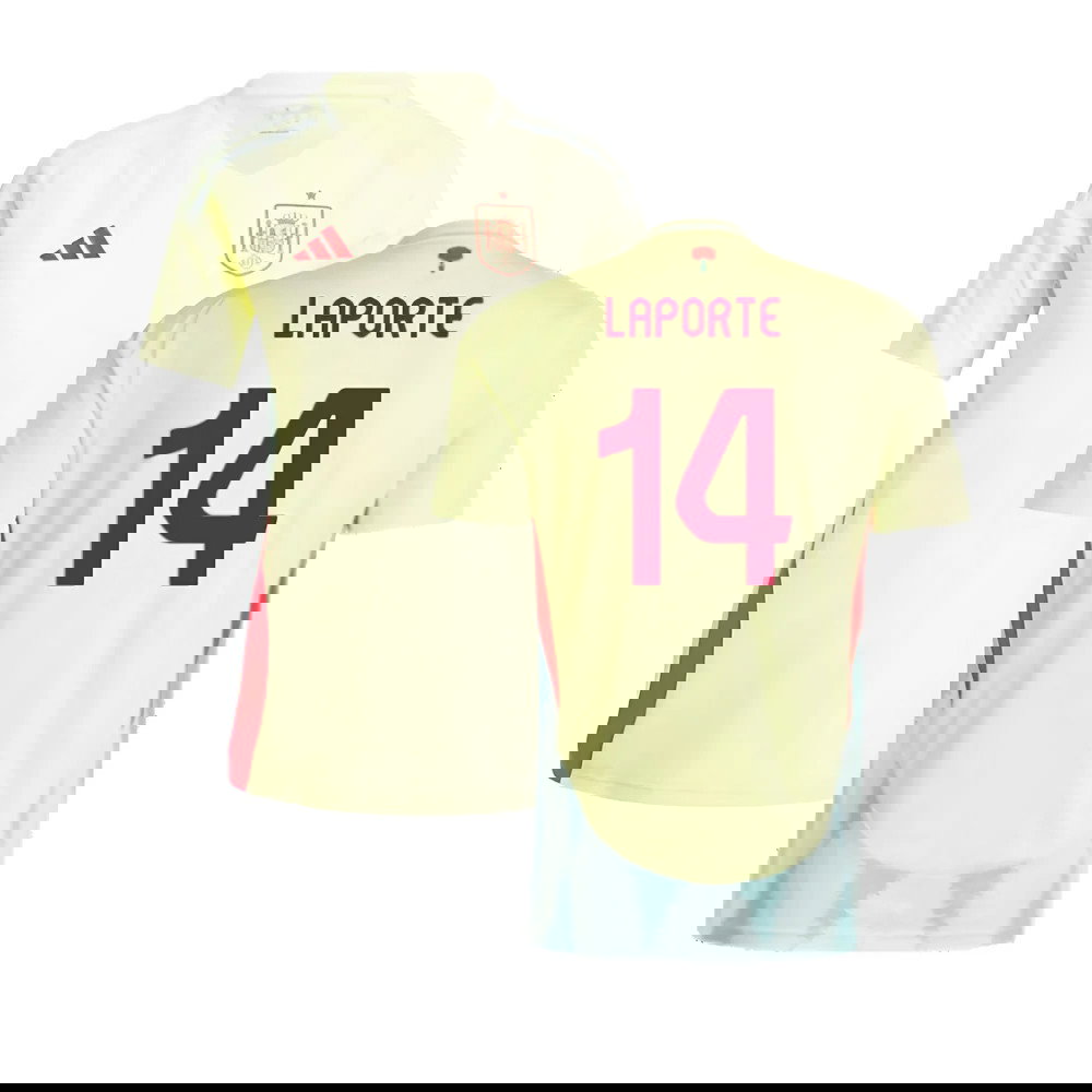 2024-2025 Spain Away Shirt (Ladies) (Laporte 14)