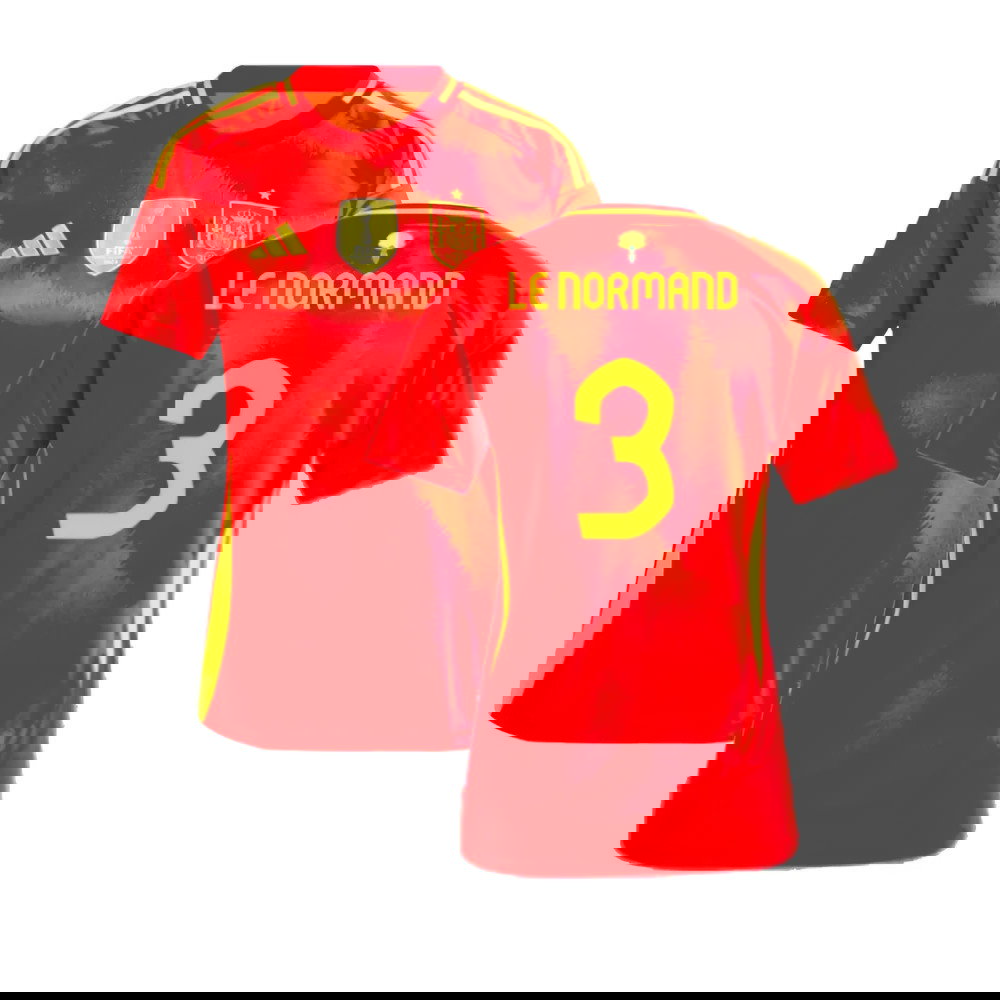 2024-2025 Spain Home Shirt (Ladies) (Le Normand 3)