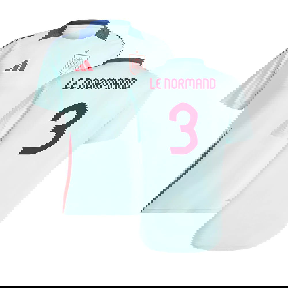 2024-2025 Spain Training Jersey (Halo Mint) (Le Normand 3)
