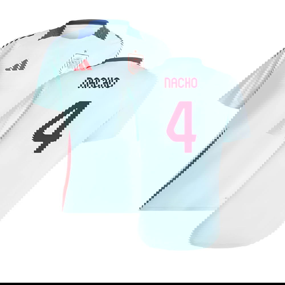 2024-2025 Spain Training Jersey (Halo Mint) (Nacho 4)