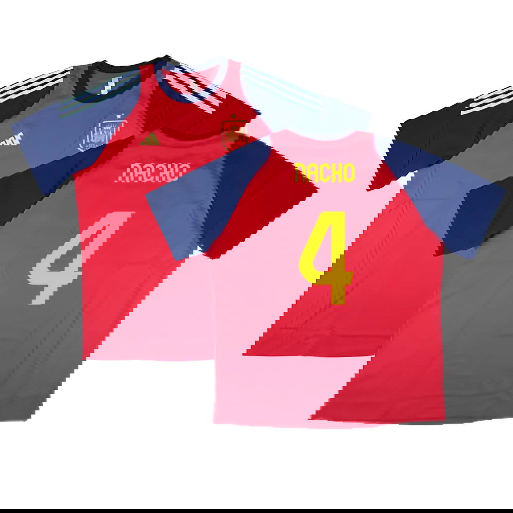 2024-2025 Spain Training Tee (Red) (Nacho 4)