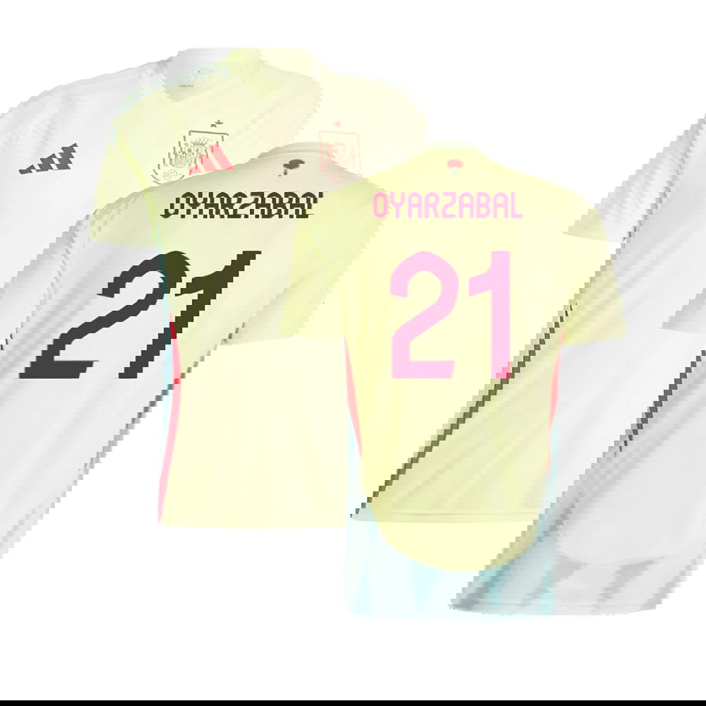 2024-2025 Spain Away Shirt (Oyarzabal 21)