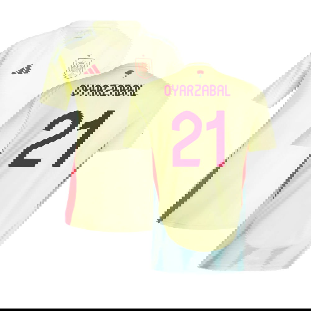 2024-2025 Spain Away Shirt (Ladies) (Oyarzabal 21)