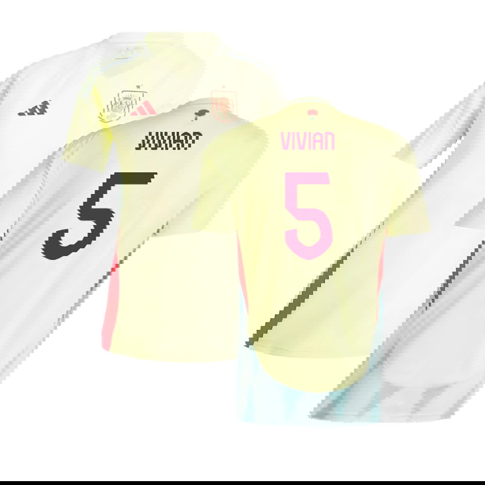 2024-2025 Spain Away Shirt (Ladies) (Vivian 5)