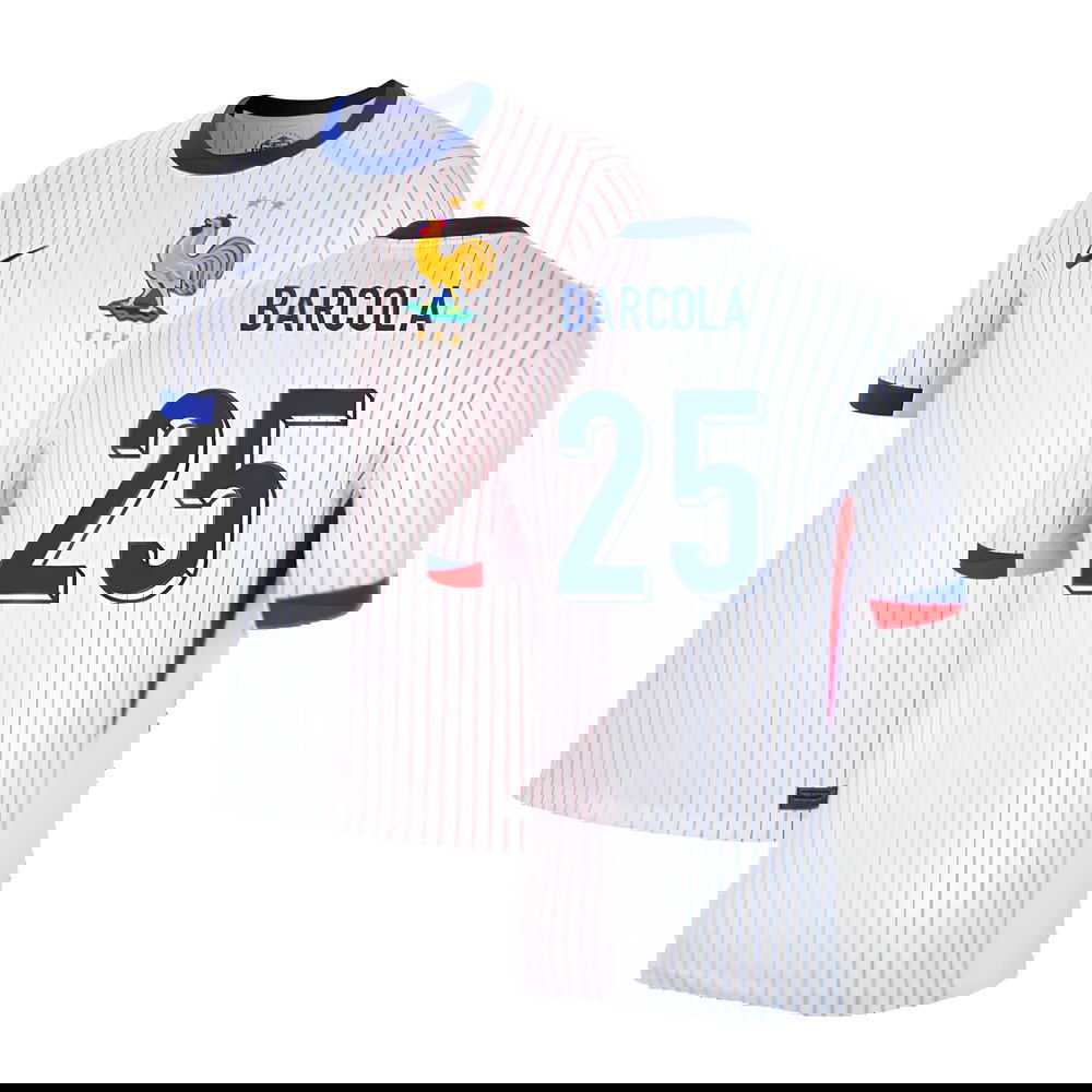2024-2025 France Away Shirt (Barcola 25)