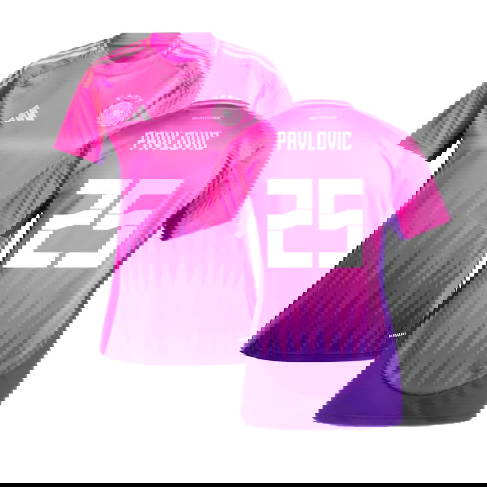 2024-2025 Germany Away Shirt (Ladies) (Pavlovic 25)