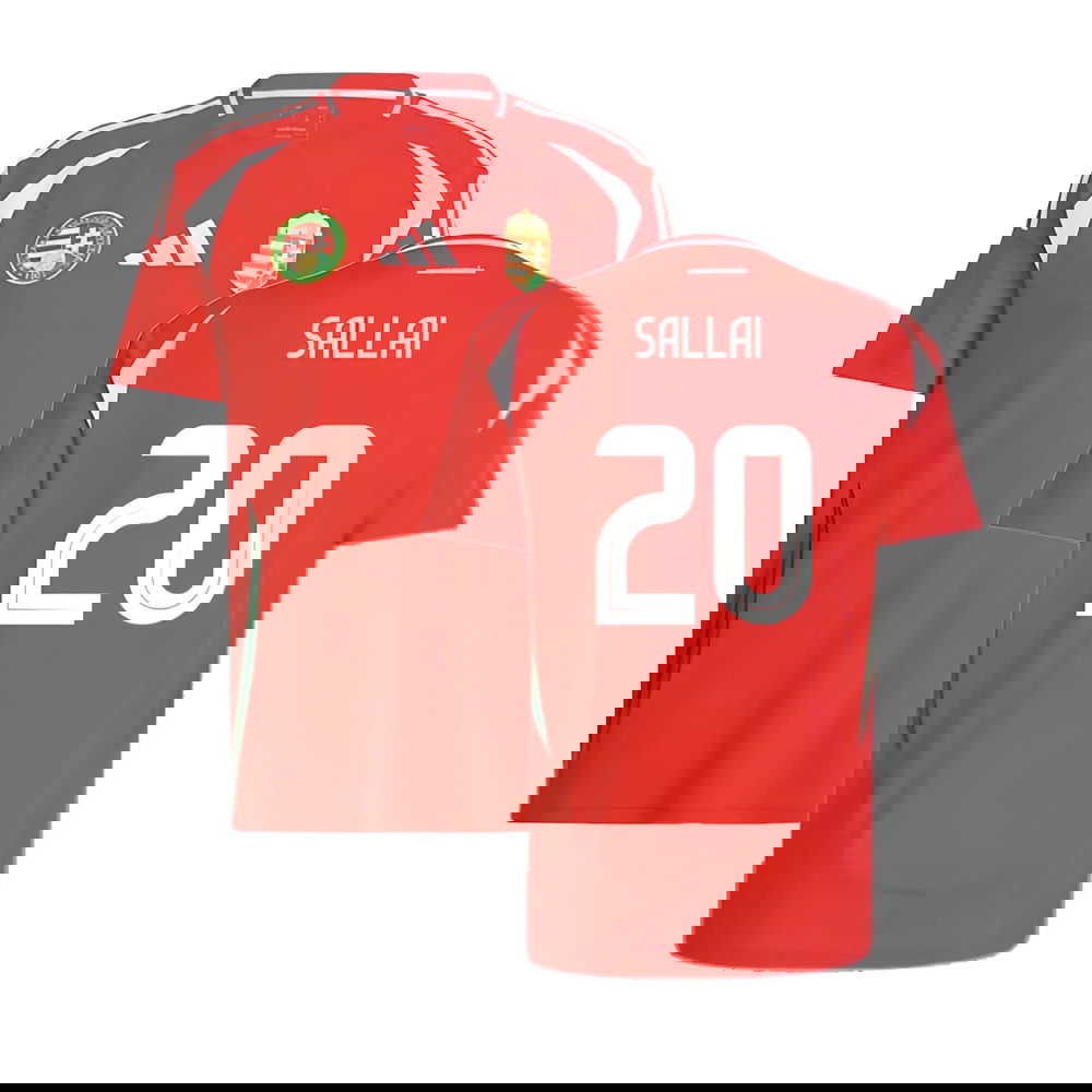 2024-2025 Hungary Home Shirt (SALLAI 20)