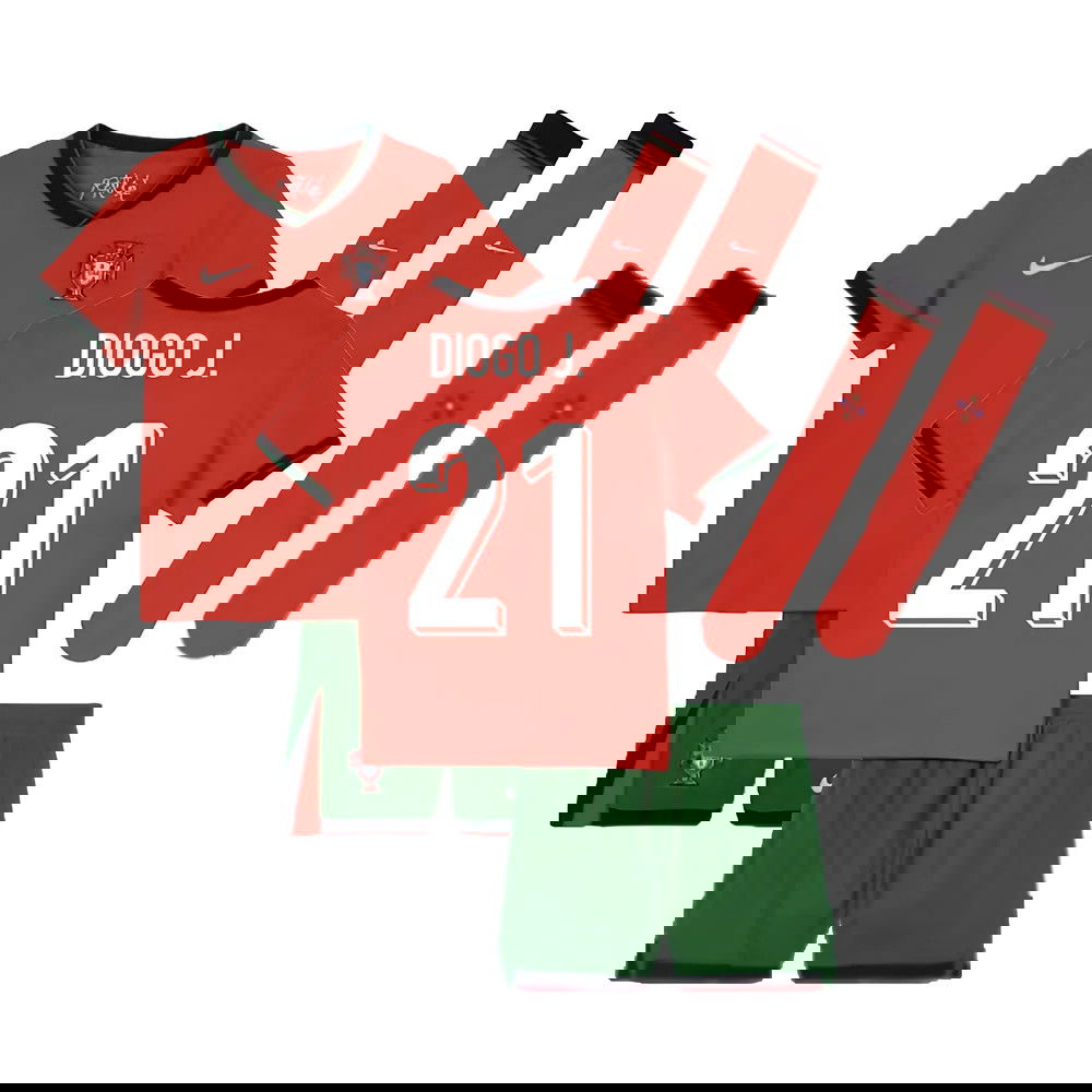 2024-2025 Portugal Home Mini Kit (Diogo J. 21)