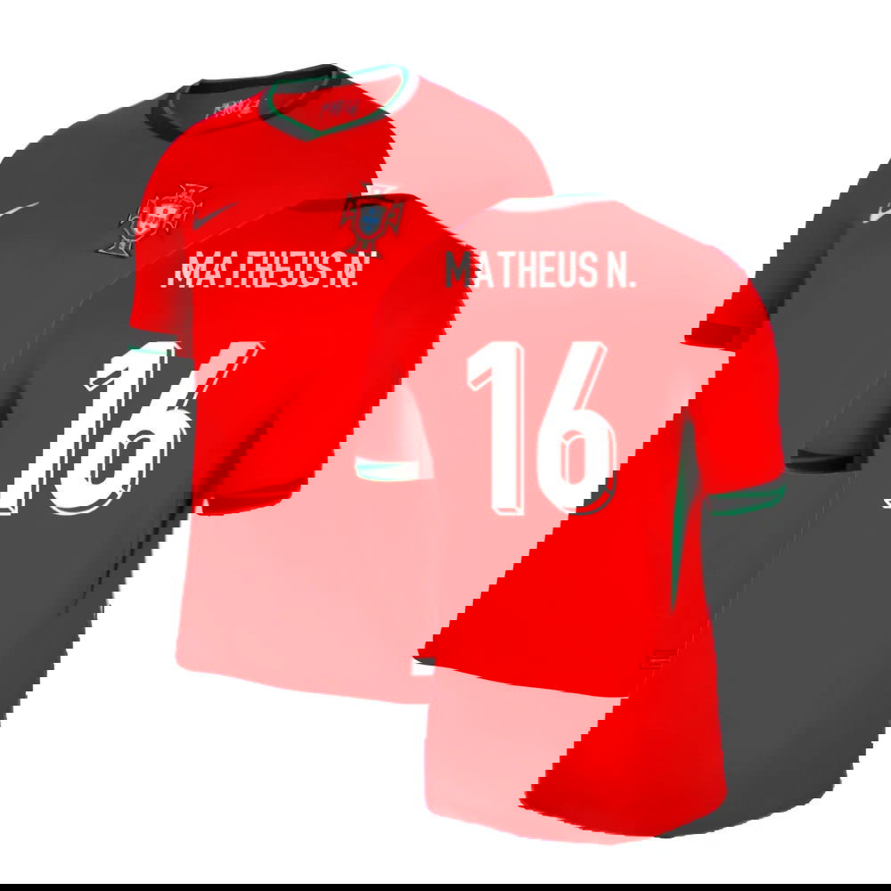 2024-2025 Portugal Home Shirt (Matheus N. 16)