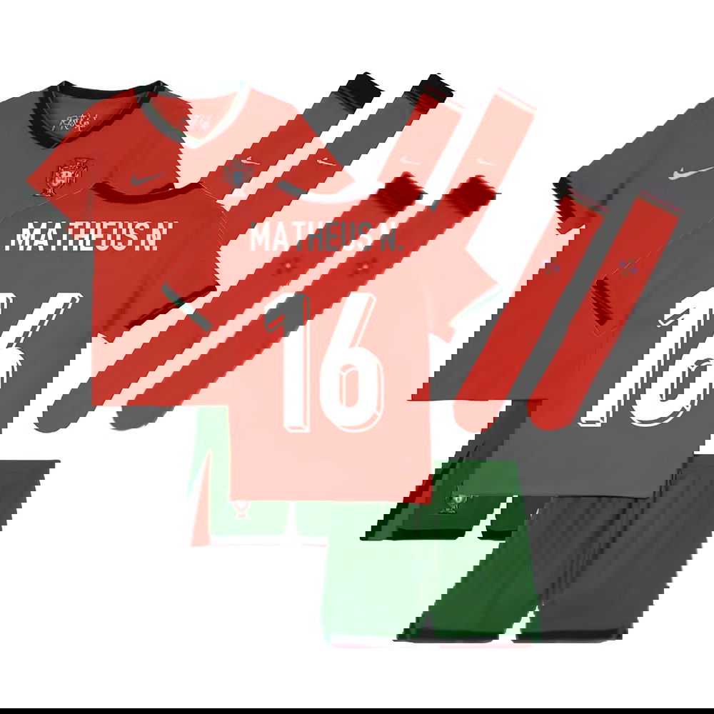 2024-2025 Portugal Home Mini Kit (Matheus N. 16)