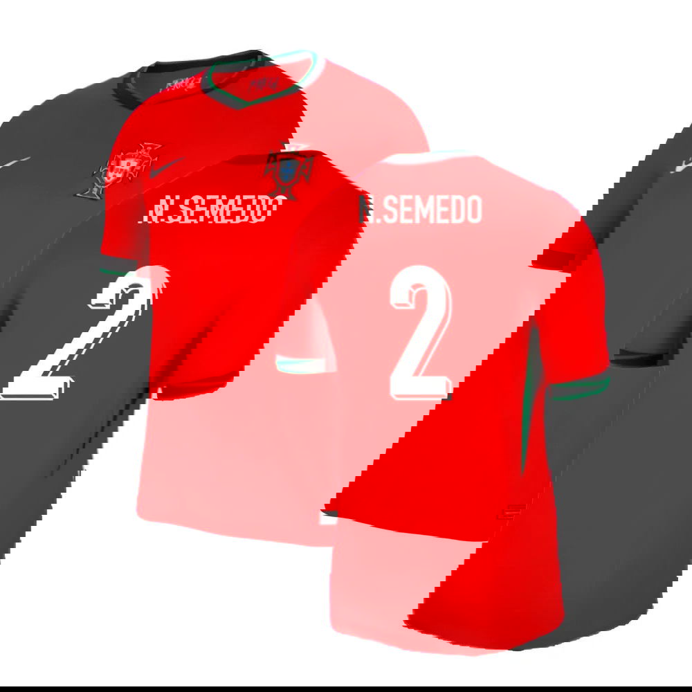 2024-2025 Portugal Home Shirt (N.Semedo 2)