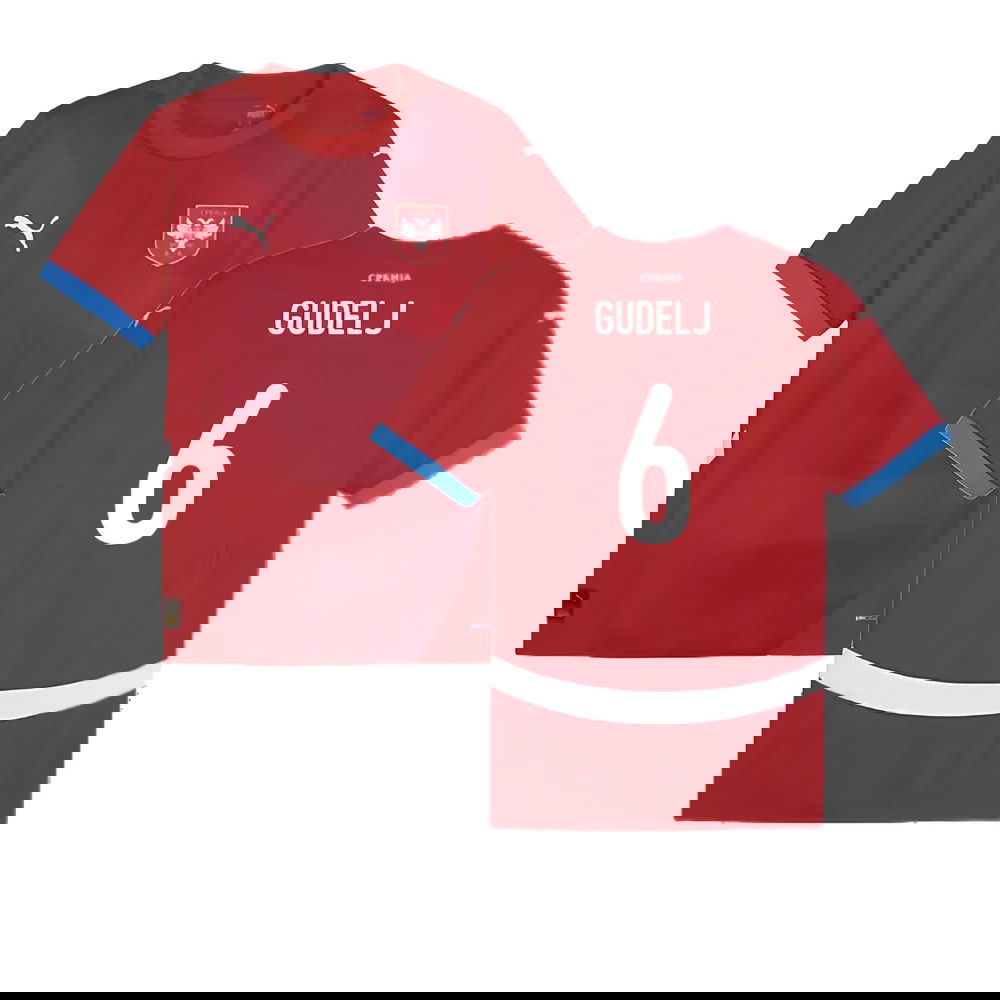 2024-2025 Serbia Home Shirt (Gudelj 6)