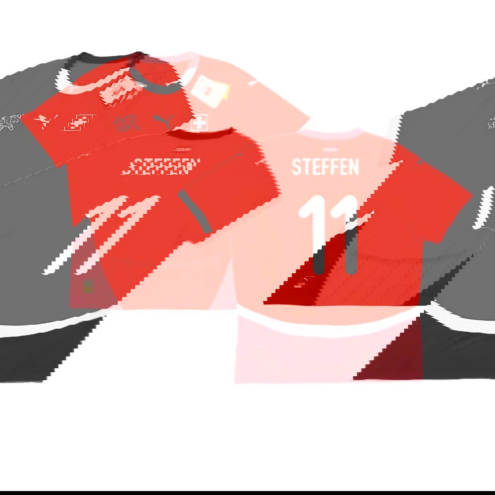 2024-2025 Switzerland Home Shirt (Steffen 11)