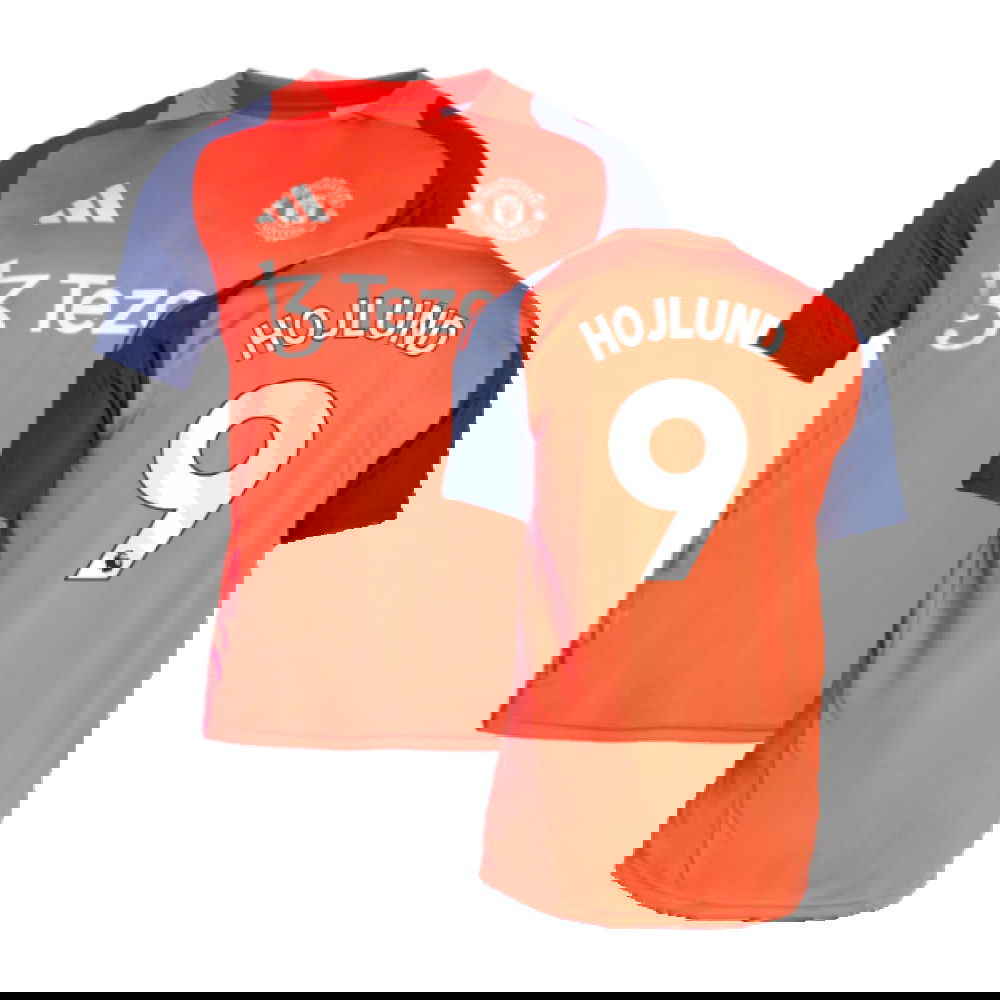 2024-2025 Man Utd Training Jersey (Red) (Hojlund 9)