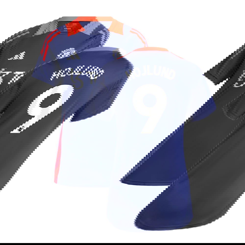 2024-2025 Man Utd Training Jersey (Night Indigo) - Womens (Hojlund 9)