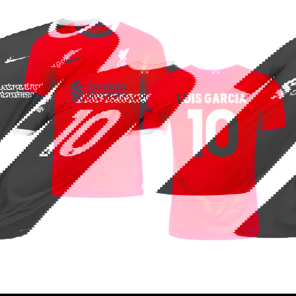 2023-2024 Liverpool Home Dri-Fit ADV Match Shirt (Luis Garcia 10)