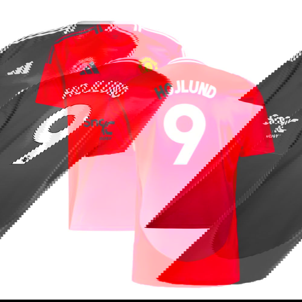 2024-2025 Man Utd Home Shirt (Hojlund 9)