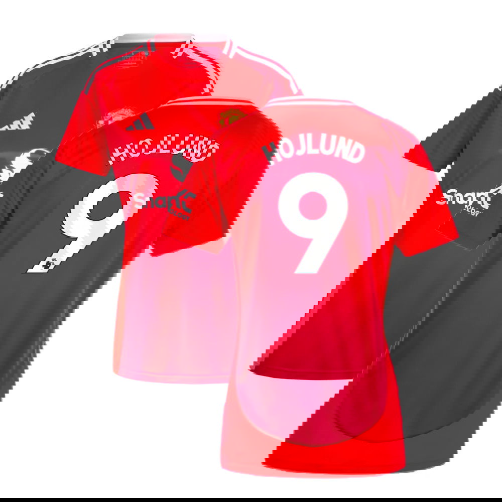 2024-2025 Man Utd Home Shirt (Womens) (Hojlund 9)