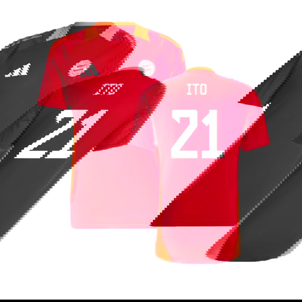 2024-2025 Bayern Munich Training Shirt (Red) (Ito 21)