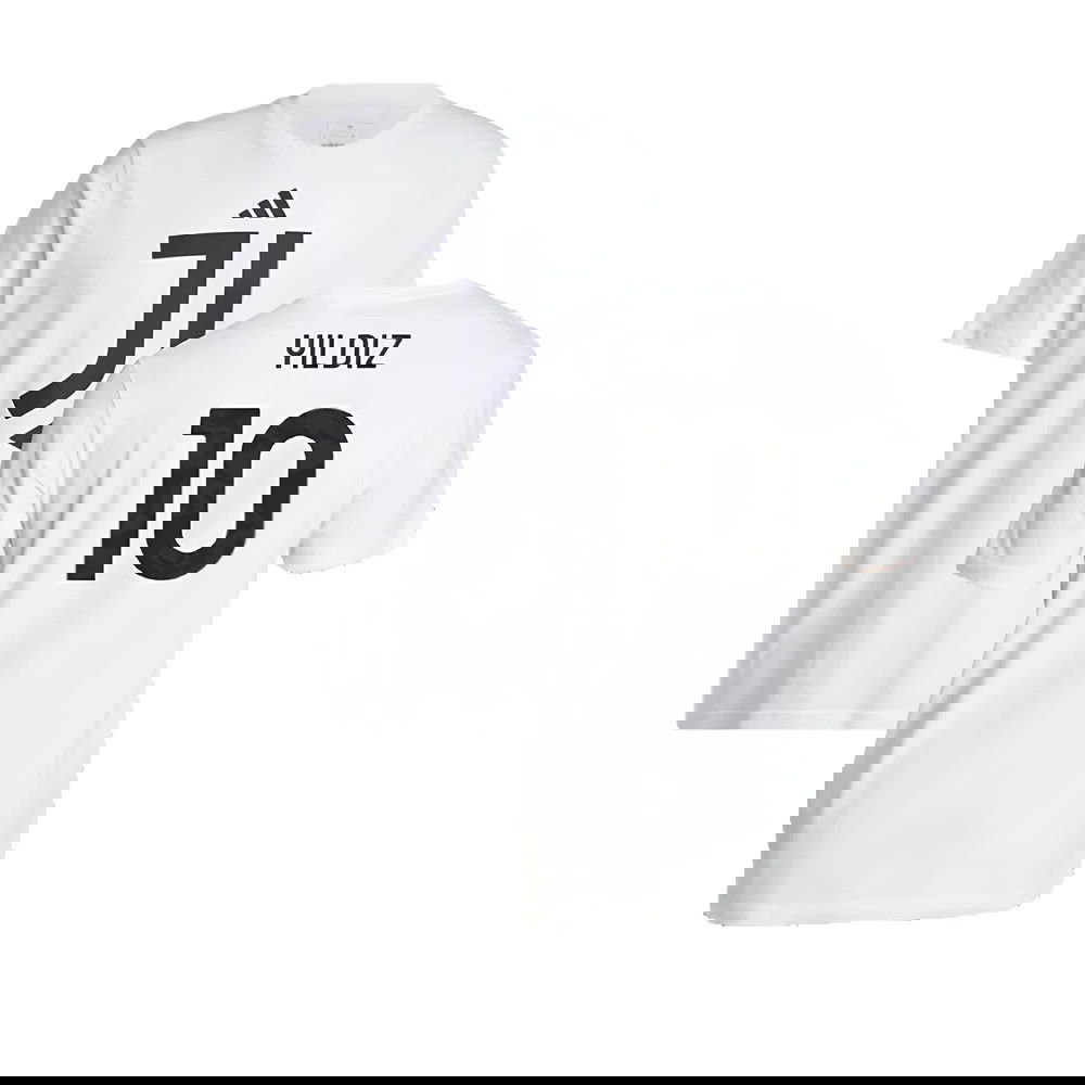 2024-2025 Juventus DNA Graphic Tee (White) (Yildiz 10)