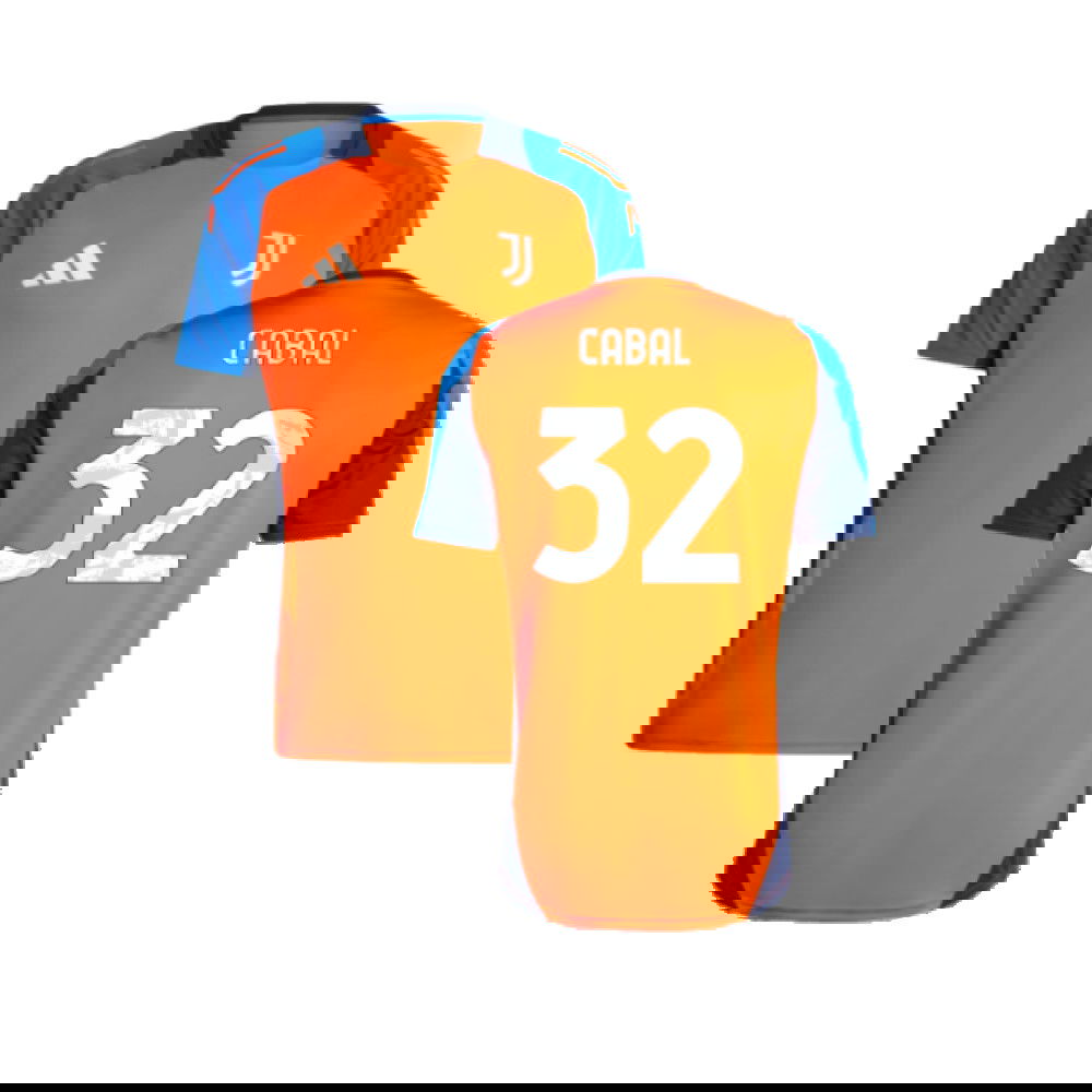 2024-2025 Juventus Training Jersey (Orange) (Cabal 32)