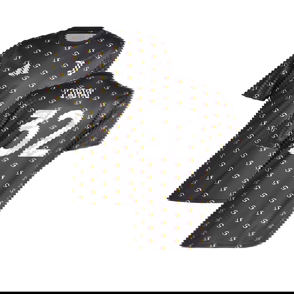 2024-2025 Juventus Pre-Match Shirt (Black) (Cabal 32)