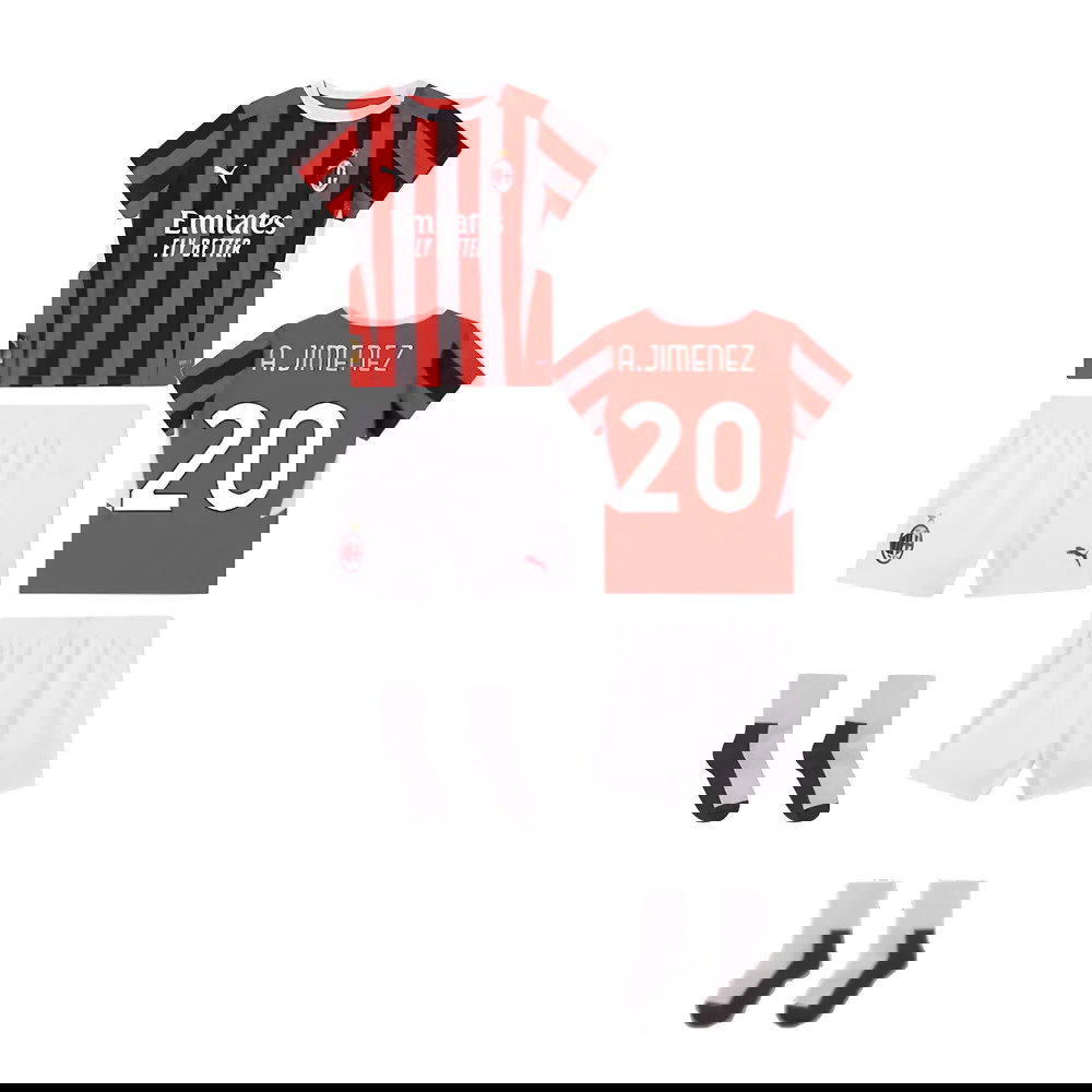 2024-2025 AC Milan Home Baby Kit (A.Jimenez 20)