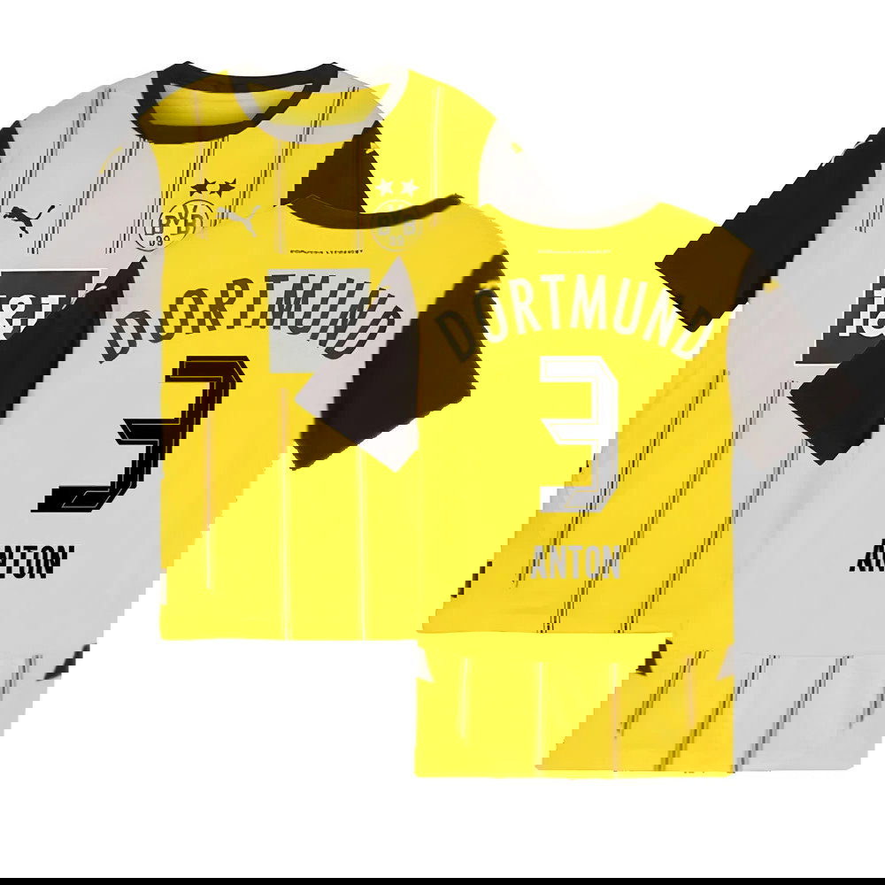 2024-2025 Borussia Dortmund Home Shirt (Kids) (Anton 3)