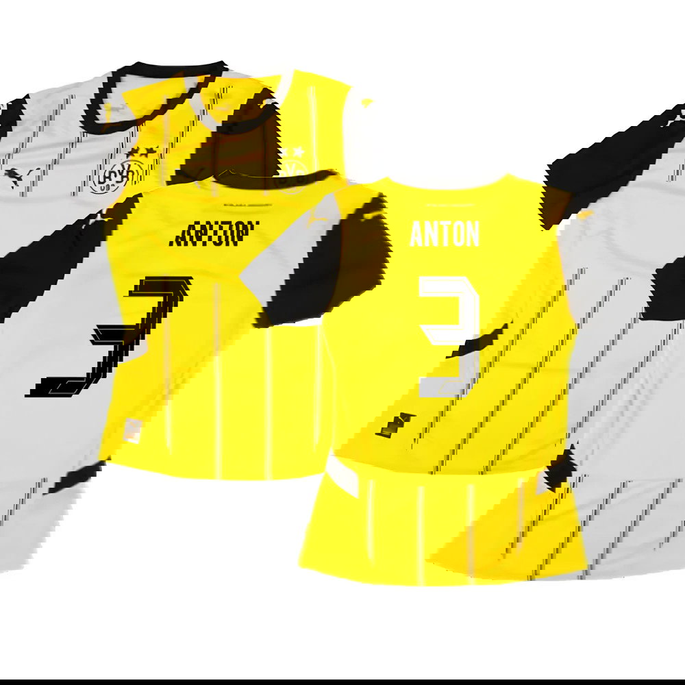 2024-2025 Borussia Dortmund Home Shirt (Ladies) (Anton 3)