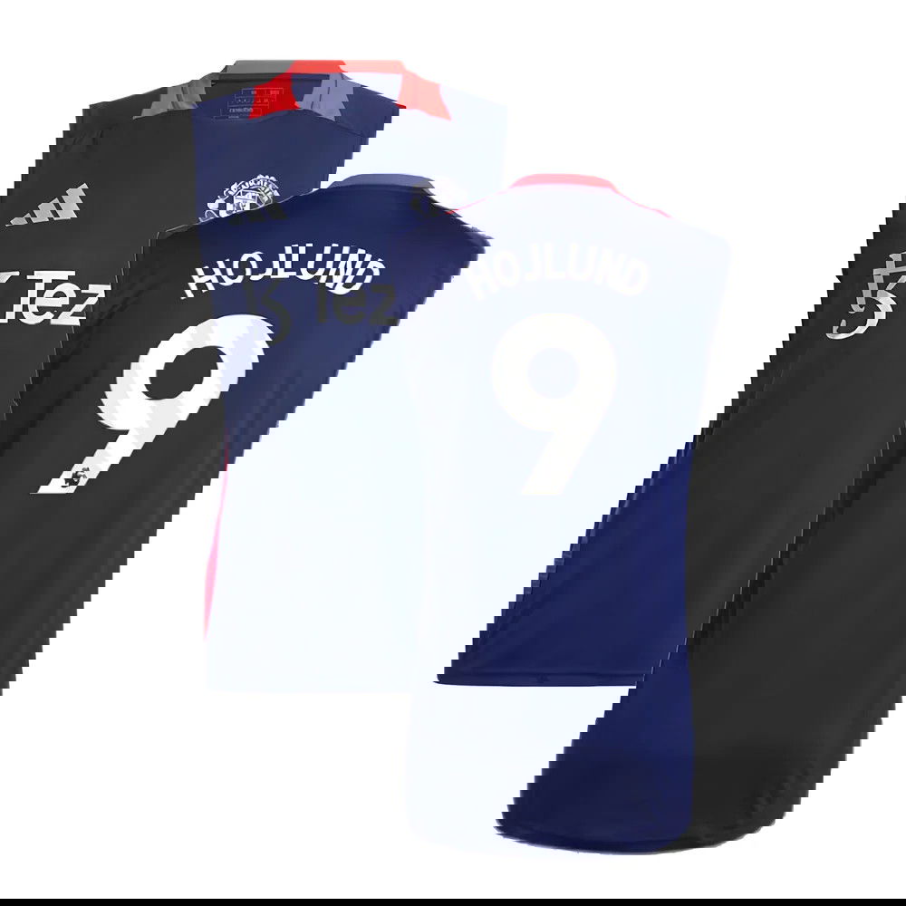 2024-2025 Man Utd Sleeveless Jersey (Night Indigo) (Hojlund 9)