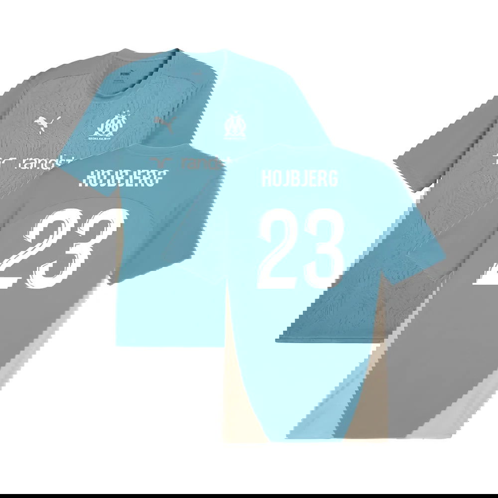 2024-2025 Marseille Training Shirt (Bold Blue) (Hojbjerg 23)