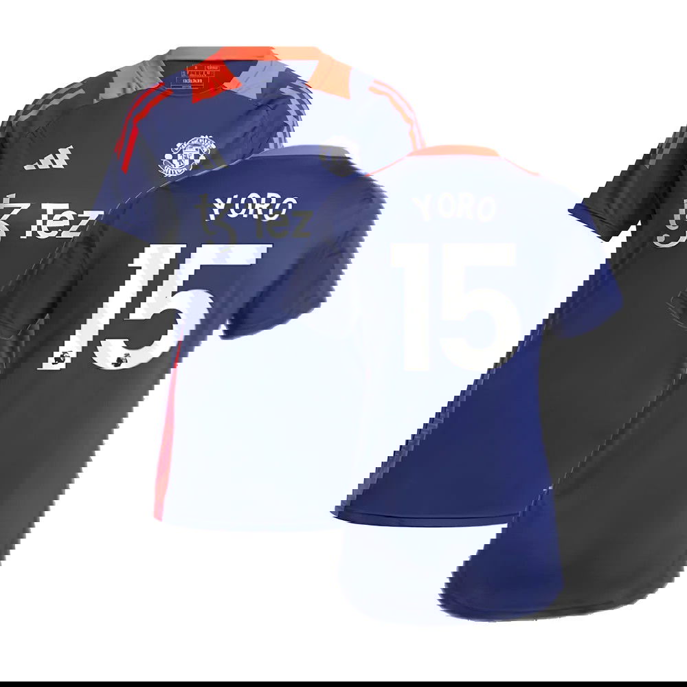 2024-2025 Man Utd Training Jersey (Night Indigo) - Womens (Yoro 15)