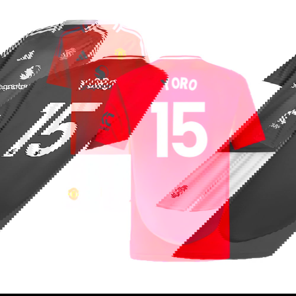 2024-2025 Man Utd Home Mini Kit (Yoro 15)