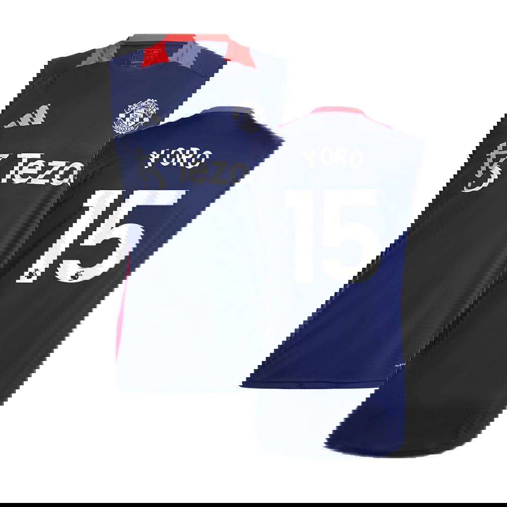 2024-2025 Man Utd Sleeveless Jersey (Night Indigo) (Yoro 15)