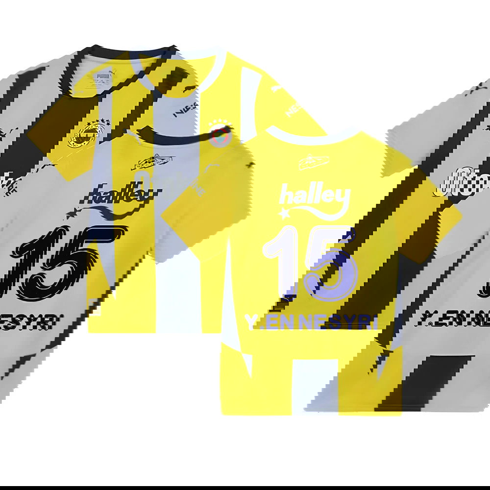 2024-2025 Fenerbahce Home Shirt (Kids) (Y.En Nesyri 15)