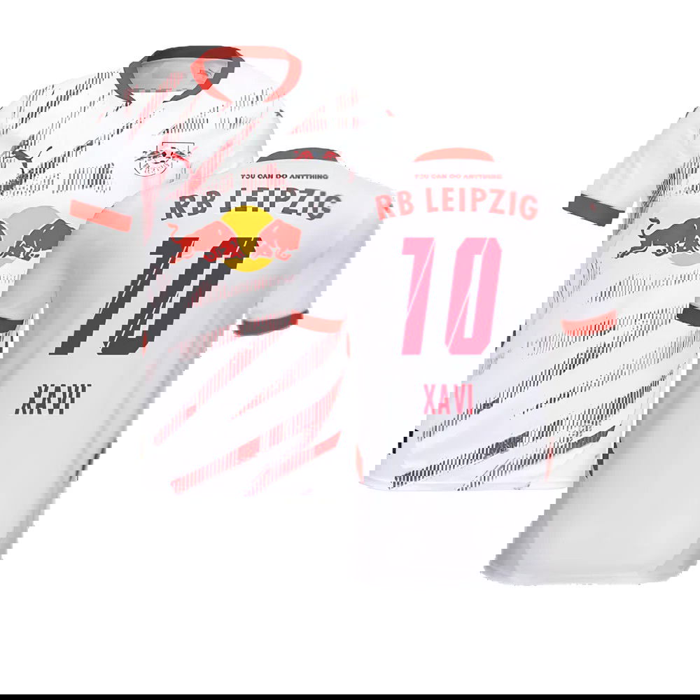 2024-2025 Red Bull Leipzig Home Shirt (Kids) (Xavi 10)