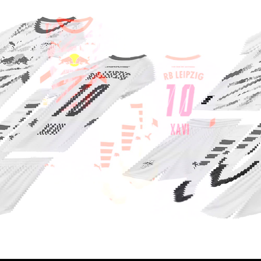 2024-2025 Red Bull Leipzig Home Mini Kit (Xavi 10)