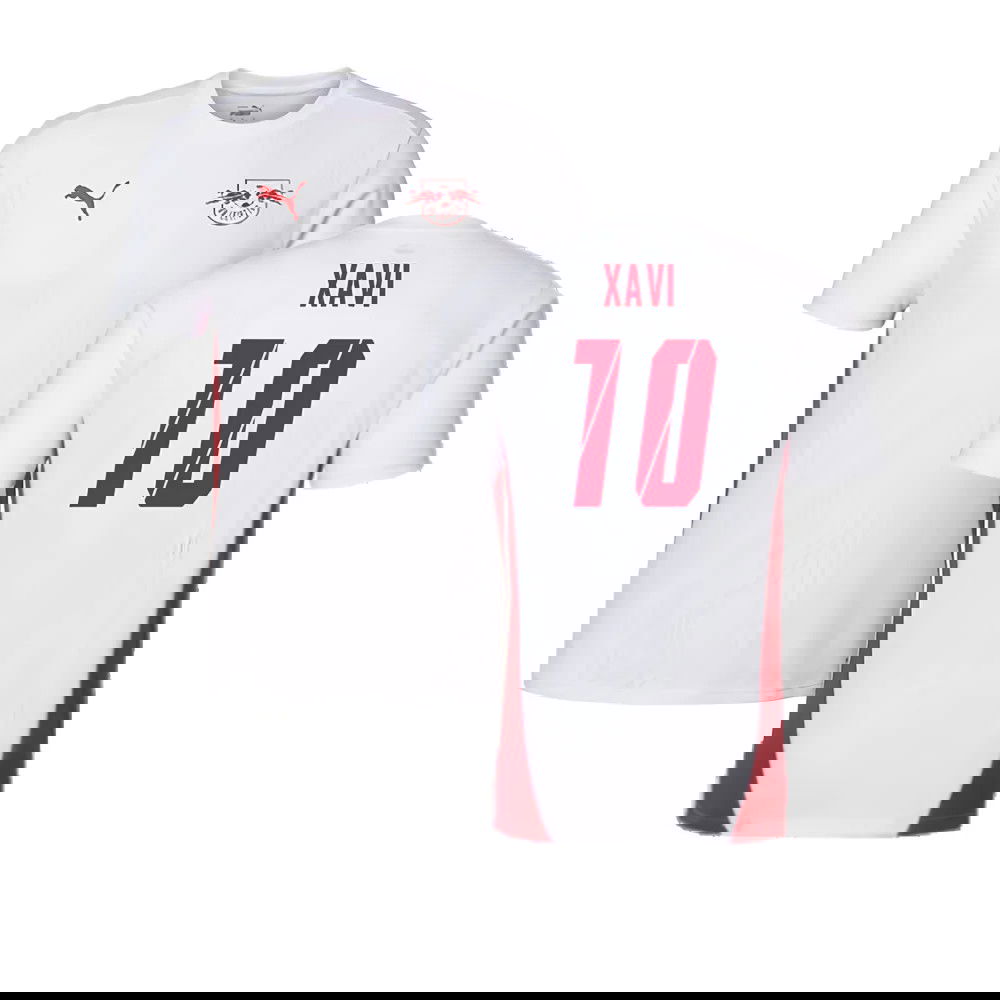 2024-2025 Red Bull Leipzig Training Shirt (White) (Xavi 10)