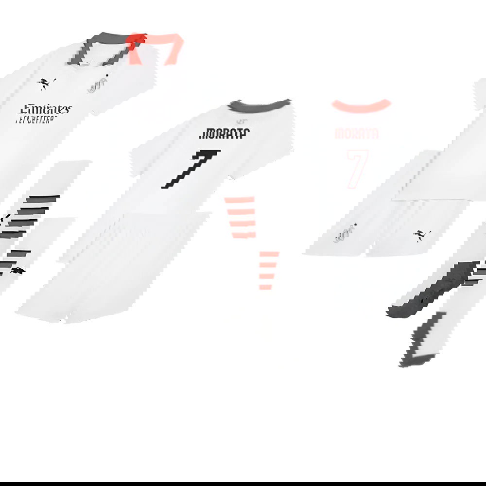 2024-2025 AC Milan Away Mini Kit (Morata 7)