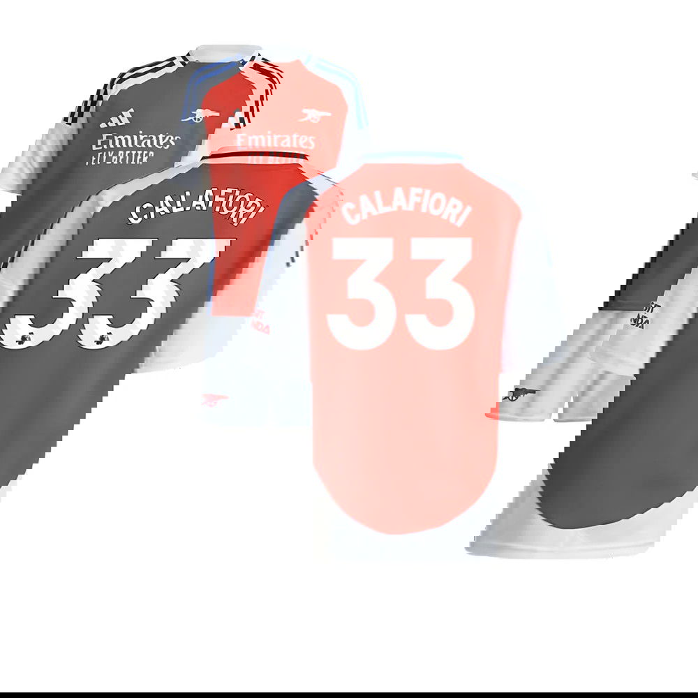 2024-2025 Arsenal Home Mini Kit (Calafiori 33)