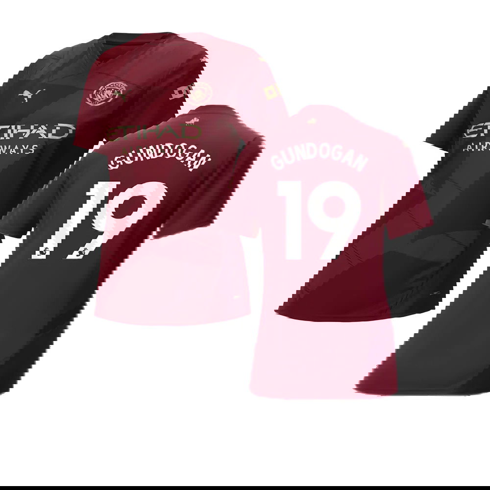 2024-2025 Man City Third Shirt (Womens) (Gundogan 19)