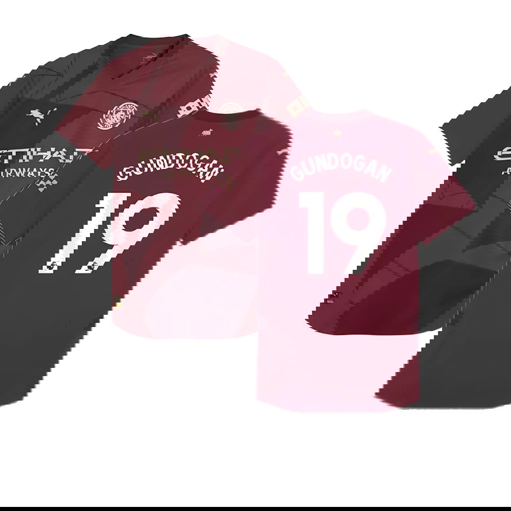 2024-2025 Man City Third Authentic Shirt (Gundogan 19)