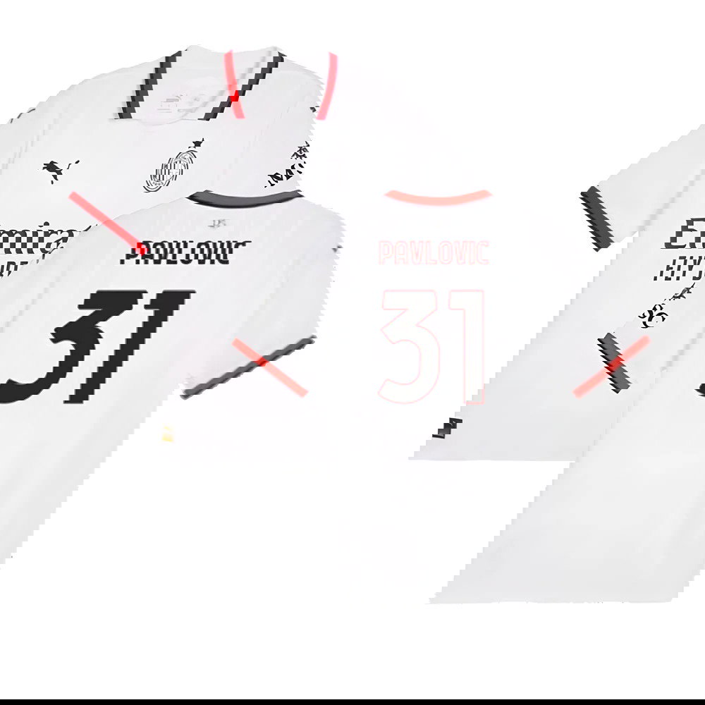 2024-2025 AC Milan Away Shirt (Pavlovic 31)