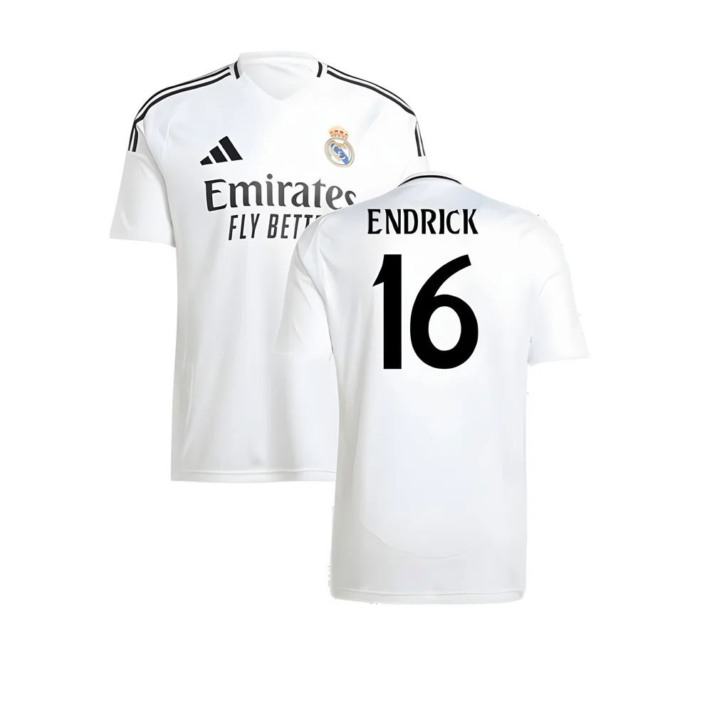 2024-2025 Real Madrid Home Shirt (Endrick 16)