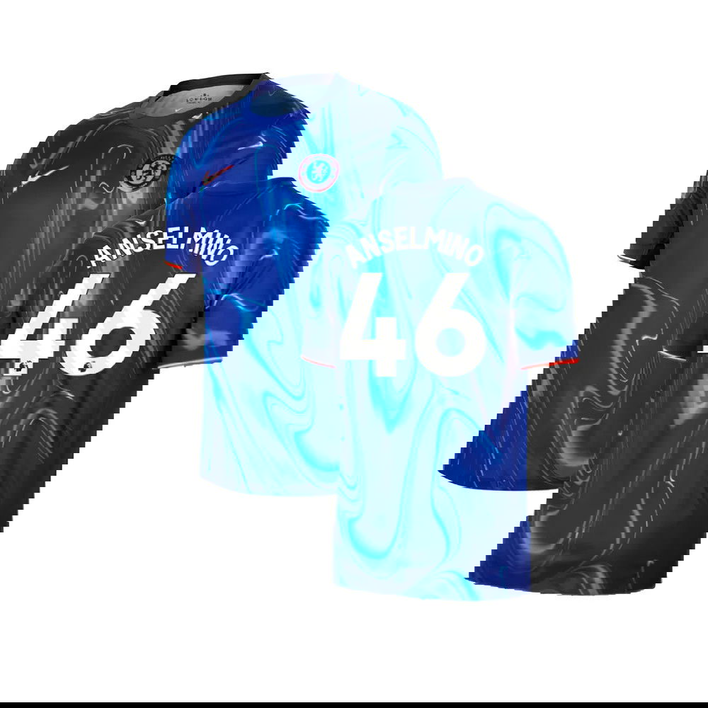 2024-2025 Chelsea Home Shirt (Anselmino 46)