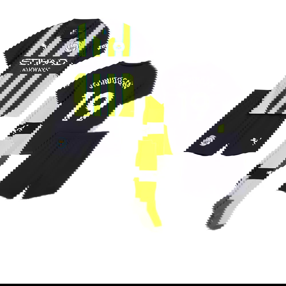 2024-2025 Man City Away Mini Kit (Gundogan 19)